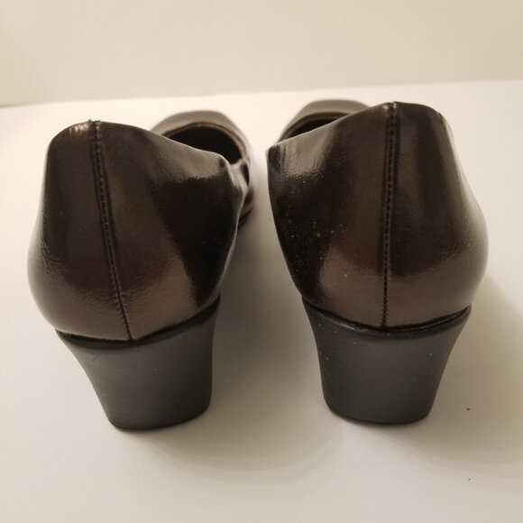 Life Stride Simply Comfort Brown, Bronze  Wedge   size 8 - Picture 2 of 6